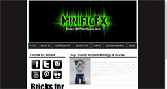 Desktop Screenshot of minifigfx.com